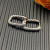 David Yurman Sterling Silver 24.3&Atilde;15.9mm Pav&Atilde;&copy; Hoop Earrings