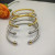 David Yurman 4mm Gold Round End Bracelet