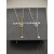 David Yurman Silver-Tone Double Heart Diamond Necklace