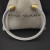 David Yurman 5mm Gold-Tone Cable Cuff Bracelet with Smooth Round End Caps