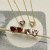 David Yurman 8mm Ruby Heart Diamond Pendant Necklace