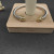 David Yurman 5mm Gold and Silver Cable Cuff Bracelet with Pav&Atilde;&copy;-Set Round End Caps