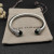 David Yurman 7mm Full Pav&Atilde;&copy; Deep Green Diamond Cable Bracelet