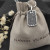 David Yurman Pav&Atilde;&copy; Black Diamond Tag Necklace