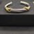 David Yurman 7mm Cable Cuff Bracelet with Double X Station Accent