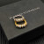 David Yurman Gold Twisted Bend Ring