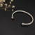David Yurman 5mm Gemstone Champagne Diamond Station Cuff Bracelet