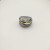 David Yurman Gold and Silver Double Cylinder Cross Ring