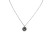 David Yurman Gold Diamond Initial V Disc Pendant Necklace