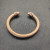 David Yurman 7mm Brown Colorful Enamel Cuff Bracelet, Fits Wrist Size 16cm - 20cm