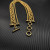 David Yurman Gold 29mm Multi-Row Chain Necklace