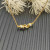 David Yurman Gold 16.2mm Small Link Pendant Necklace