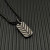 David Yurman Black and Gold Pav&Atilde;&copy; Black Diamond Logo Necklace