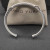 David Yurman 4mm Cable Cuff Bracelet with Double X Station Fully Pav&Atilde;&copy; Diamonds
