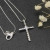 David Yurman Diamond-Accented X Cross Pendant Necklace
