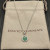 David Yurman Sterling Silver 17.8mm Round Pav&Atilde;&copy; Malachite Necklace