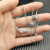 David Yurman Silver-Tone 13mm Pave Star Bracelet