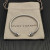 David Yurman 4mm Sterling Silver Faceted Pearl Bangle Bracelet
