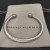 David Yurman 5mm Gold and Silver Cable Cuff Bracelet with Smooth Round End Caps