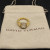 David Yurman Gold Square White Diamond Ring
