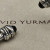 David Yurman 7mm Cable Bracelet with Rotating Blue Pav&Atilde;&copy; End Caps