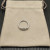 David Yurman 2mm Sterling Silver Link Ring