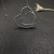 David Yurman 38mm Double Heart Silver Necklace