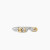 David Yurman Gold and Silver Pav&Atilde;&copy; Cable Wrap Ring
