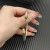 David Yurman 5mm Gold Pav&Atilde;&copy; Hook Head Bracelet