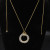 David Yurman 30mm Round Fully Pav&Atilde;&copy; Diamond Pendant Necklace