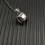 David Yurman Sterling Silver 11mm Four-Prong Champagne Diamond Necklace