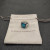 David Yurman 14mm Square Blue Diamond Ring