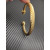 David Yurman 7mm Half Pav&Atilde;&copy; Diamond Gold Cuff Bracelet