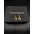 David Yurman Gold Purple Pav&Atilde;&copy; Square Cable Drop Earrings