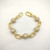 David Yurman Gold Madison Pav&Atilde;&copy; Bead Bracelet