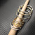 David Yurman 4.4mm Gold Small Infinity Interwoven Bangle Bracelet