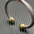 David Yurman 7mm Gold Light Green Diamond Head Gemstone Bracelet, Fits Wrist Sizes 16&acirc;20cm