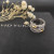 David Yurman Gold and Silver Double X Ring