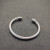 David Yurman 5mm Silver Colorful Enamel Cuff Bracelet, Fits Wrist Size 16cm - 20cm