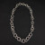 David Yurman 12mm Cable Necklace Sterling Silver 44cm with Adjustable Extension Chain