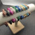 David Yurman 7mm Brown Colorful Enamel Cuff Bracelet, Fits Wrist Size 16cm - 20cm
