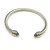 David Yurman 5mm Double-End Cap Cable Cuff Bracelet Purple Diamonds