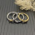 David Yurman 2.2mm Gold Cable X Pav&Atilde;&copy; Diamond Ring
