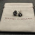 David Yurman 11mm Hexagon Diamond Black Onyx Stud Earrings