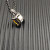 David Yurman Sterling Silver 11mm Four-Prong Yellow Diamond Necklace