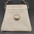 David Yurman 10mm Rose Gold Pav&Atilde;&copy; Champagne Diamond &acirc;New York Light&acirc; Ring