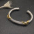 David Yurman 7mm Cable Cuff Bracelet with Double X Station Accent