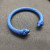 David Yurman 7mm Deep Blue Colorful Enamel Cuff Bracelet, Fits Wrist Size 16cm - 20cm