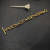 David Yurman Cable Twist Gold Rotating Clasp Bracelet, Length 21cm