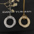 David Yurman 30mm Round Fully Pav&Atilde;&copy; Diamond Pendant Necklace